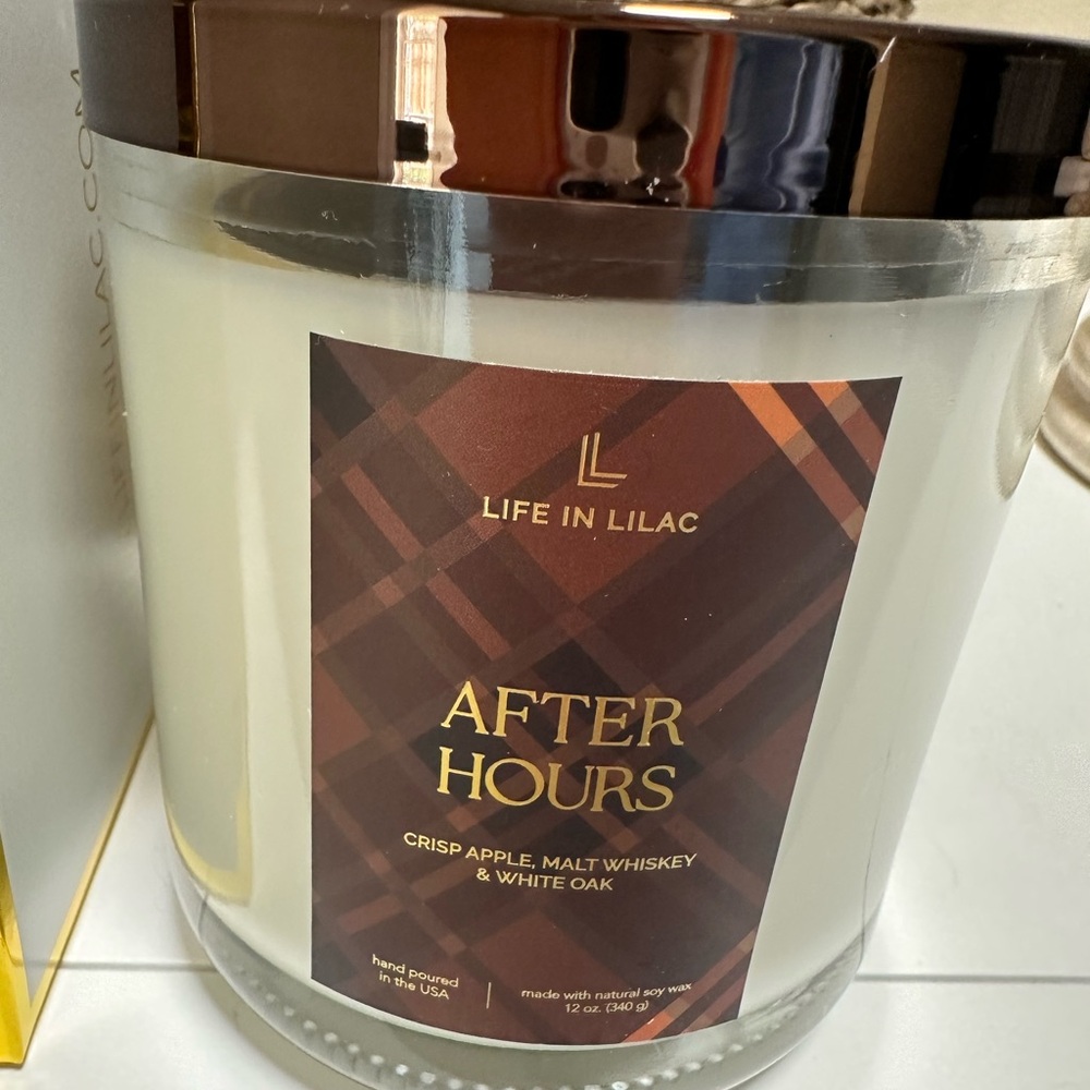 Brand new in box, Life in Lilac Fall with brown lid - After Hours